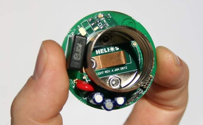 Helios LC1 Bluetooth Low Energy bulb adapter